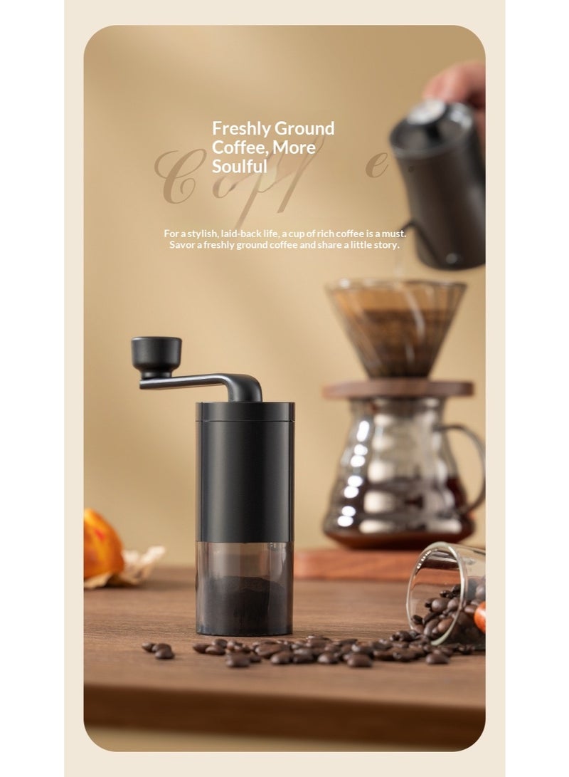 Manual Coffee Grinder with Ceramic Burr, Adjustable Grind Settings - Image 2