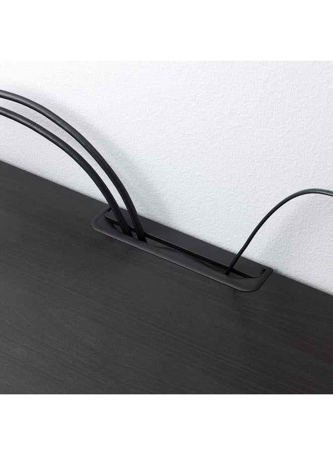 Zaboon Tv Bench, Black-Brown, 120X40X38 Cm - Image 3