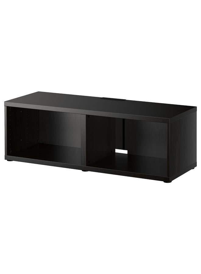 Zaboon Tv Bench, Black-Brown, 120X40X38 Cm - Image 1