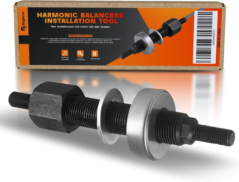 Rogierra Harmonic Balancers Installation Tool for Chevy Cranks - Image 1