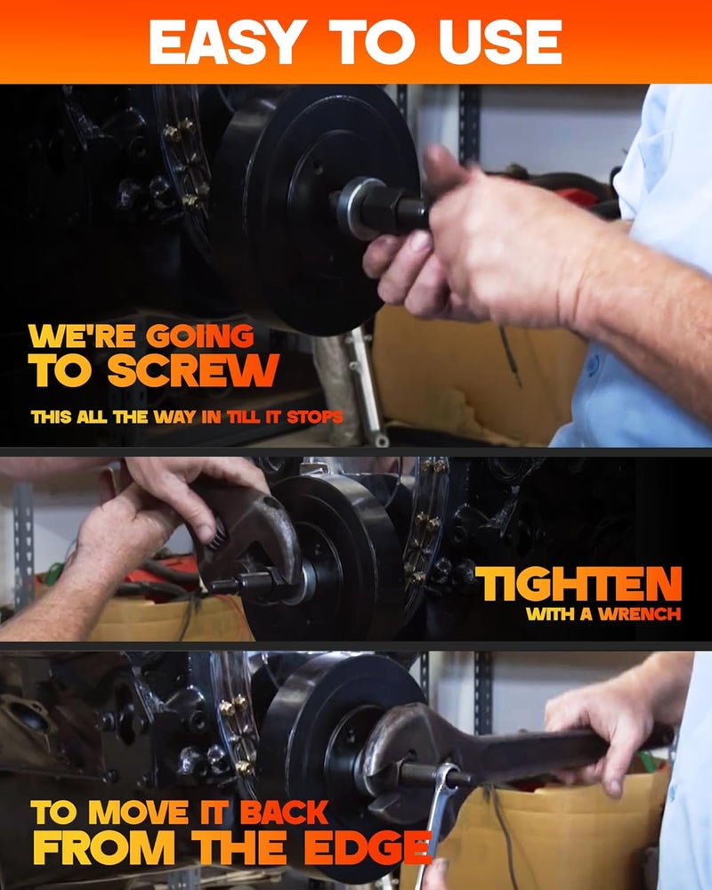 Rogierra Harmonic Balancers Installation Tool for Chevy Cranks - Image 3