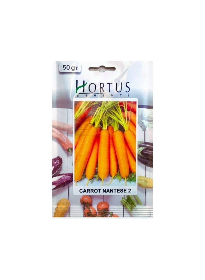 Nantes 2 Carrot Seeds (50g)