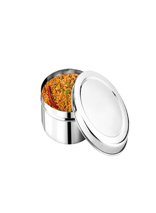 BLeaf Stainless Steel - Single Lunch Box/Tiffin Box Without Clip-Food Grade 1 Tier (700ml) (Pack of 2) - Image 3
