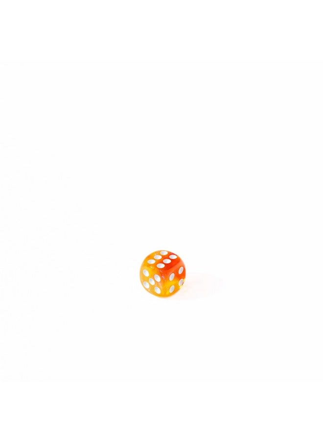 Easy Roller Dice Co. 25 Count Pack of 12mm D6 Dice - Matching Collection of 6 Sided Dice with Pips (Molten Lava)  - Image 3