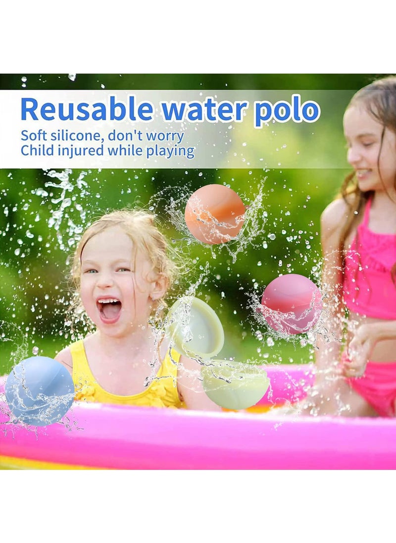 8-Pack Reusable Water Balloons with Self-Sealing Technology - Quick Fill Splash Balls for Endless Summer Fun! Soft Silicone, Refillable. - pzsku/Z96D3CA9D2365D950AE19Z/45/_/1710652264/1adf21c5-7990-4533-b168-d1cc1a0bc027