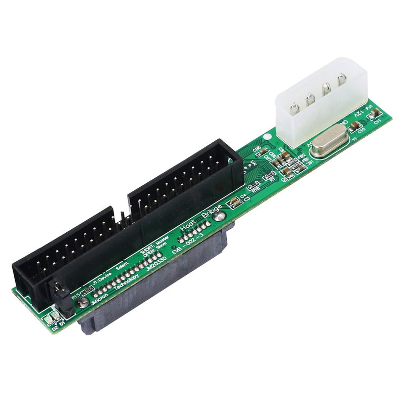 CERRXIAN SATA Female to 40 pin Male 3.5 inch IDE Adapter for PC to SATA Hard Drive Interface Adapter - Image 1