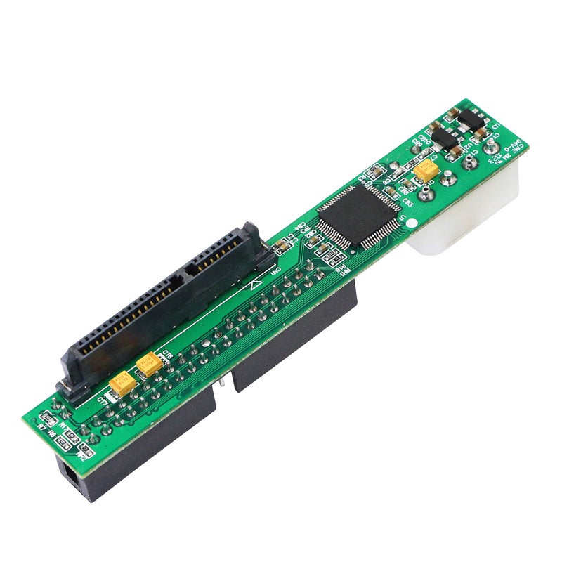 CERRXIAN SATA Female to 40 pin Male 3.5 inch IDE Adapter for PC to SATA Hard Drive Interface Adapter - Image 2
