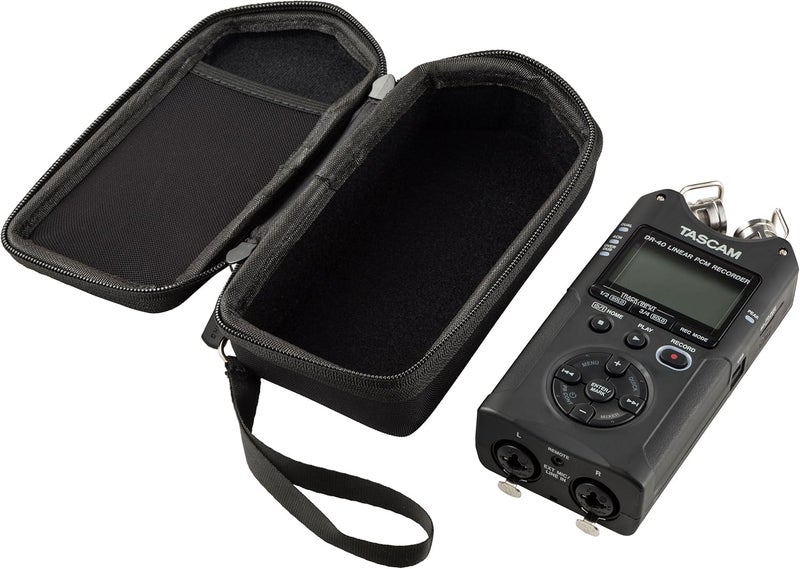 Caseling Hard Case Fits Zoom H4N PRO/PRO 4., DR-40X Recorder, or TASCAM DR-40 4-Track/Tascam DR-07X Recorder | Carrying Storage Travel Bag Protective Pouch - Image 5