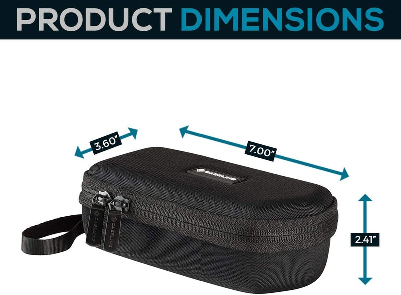 Caseling Hard Case Fits Zoom H4N PRO/PRO 4., DR-40X Recorder, or TASCAM DR-40 4-Track/Tascam DR-07X Recorder | Carrying Storage Travel Bag Protective Pouch - Image 2