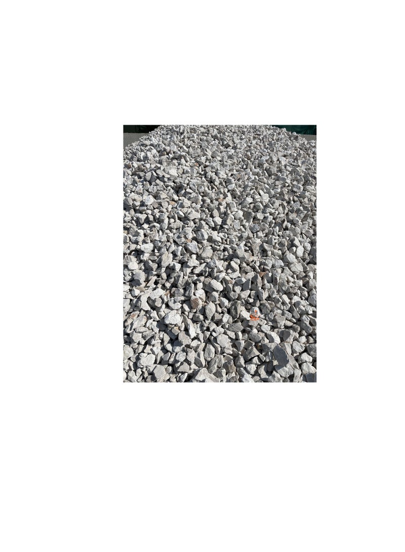 KNP Off White Gravel 4-8cm 20kg Bag - Image 1