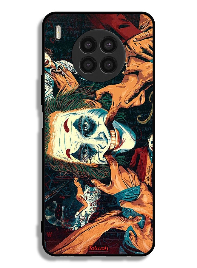 Tolwak Honor 50 Lite Protective Case Cover Joker Art - Image 2