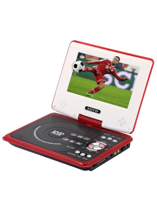 Generic - 7.8 English Version Of Portable DVD Mobile PDVD DVD Player Learning Machine Direct Spot On Behalf Of The Hair-Body Color:Black - Image 1
