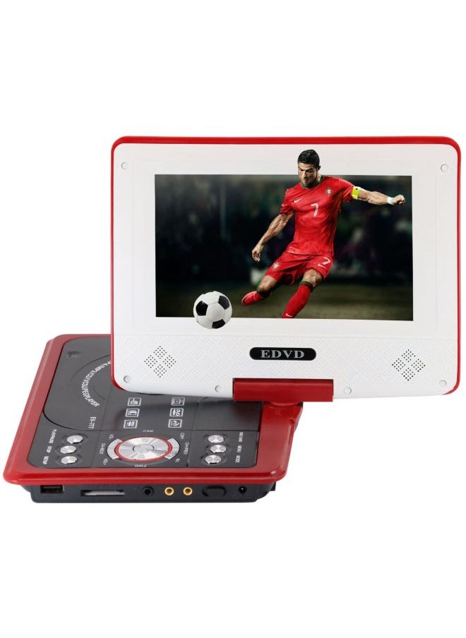 Generic - 7.8 English Version Of Portable DVD Mobile PDVD DVD Player Learning Machine Direct Spot On Behalf Of The Hair-Body Color:Black - Image 1