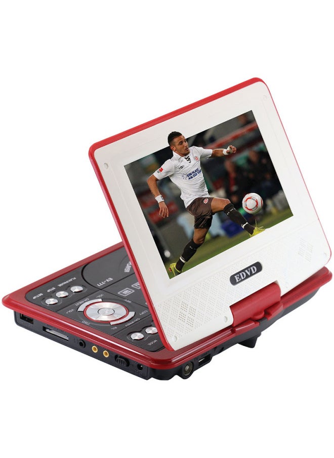 Generic - 7.8 English Version Of Portable DVD Mobile PDVD DVD Player Learning Machine Direct Spot On Behalf Of The Hair-Body Color:Black - Image 1