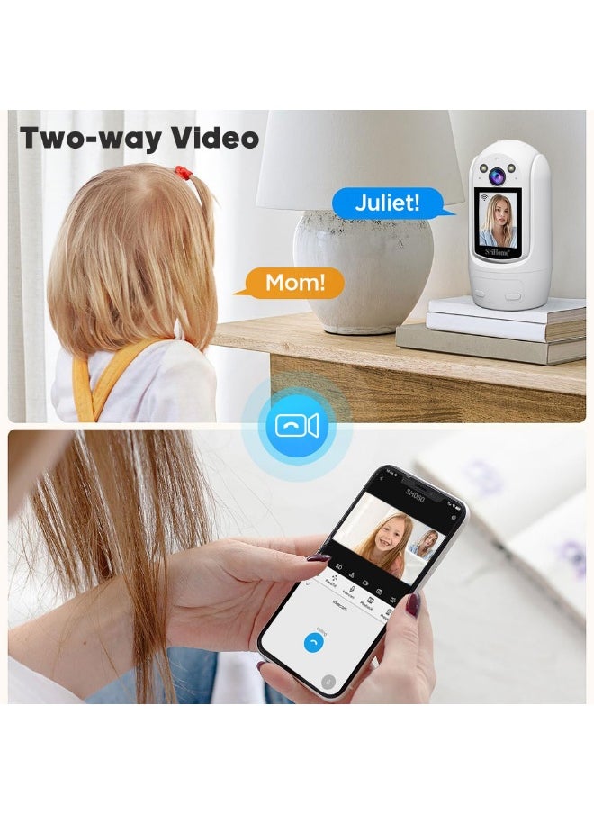 SriHome - SriHome SH060 1080P Smart Home Security Camera with Color Night Vision. - Image 1