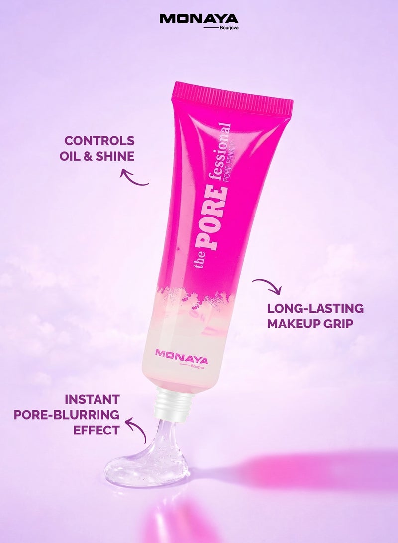 Monaya Z003 the POREfessional PRIMER, Long-Lasting Make Up Wear, Clear, 1 Count - Image 4