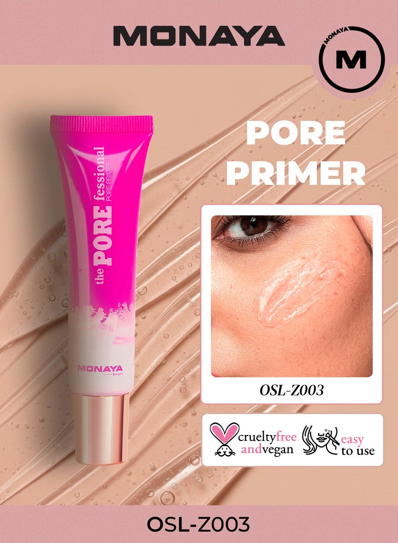Monaya Z003 the POREfessional PRIMER, Long-Lasting Make Up Wear, Clear, 1 Count - Image 1