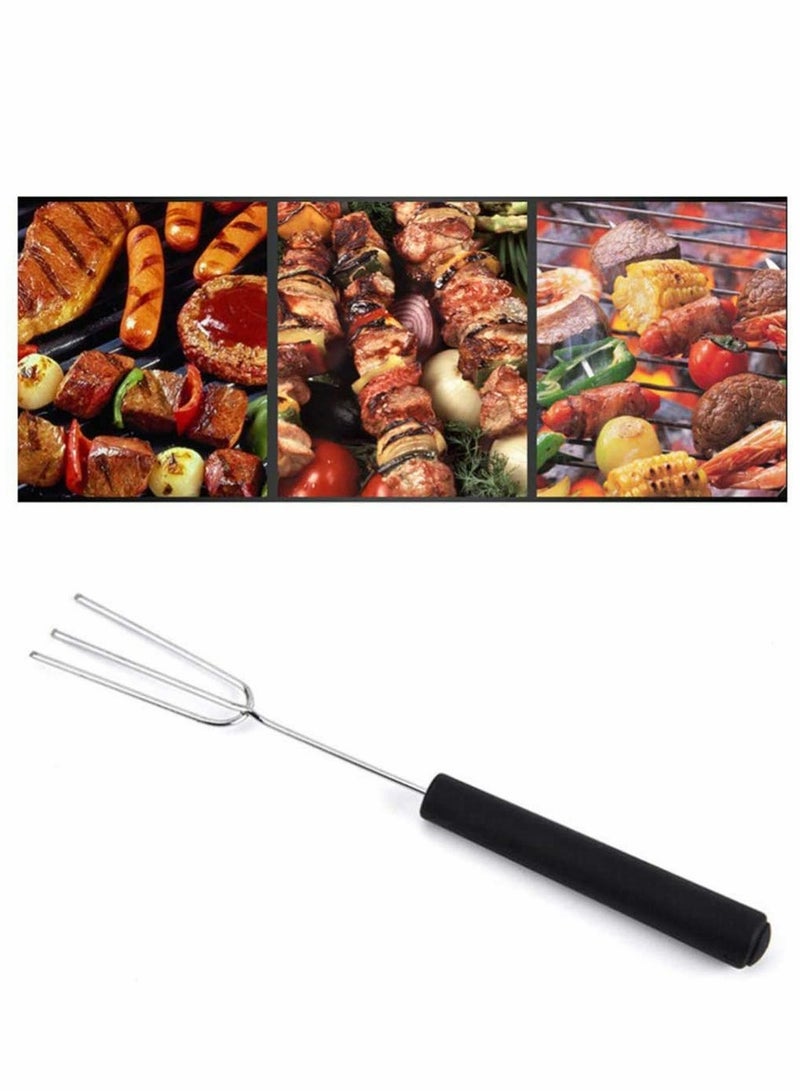 Luckam Stainless Steel Chocolate Dipping Fork, Kebab Fork, Perfect for Fondue Candy Cake Nuts Fruit DIY Baking Supplies Decorating Tool 5pcs - Image 3
