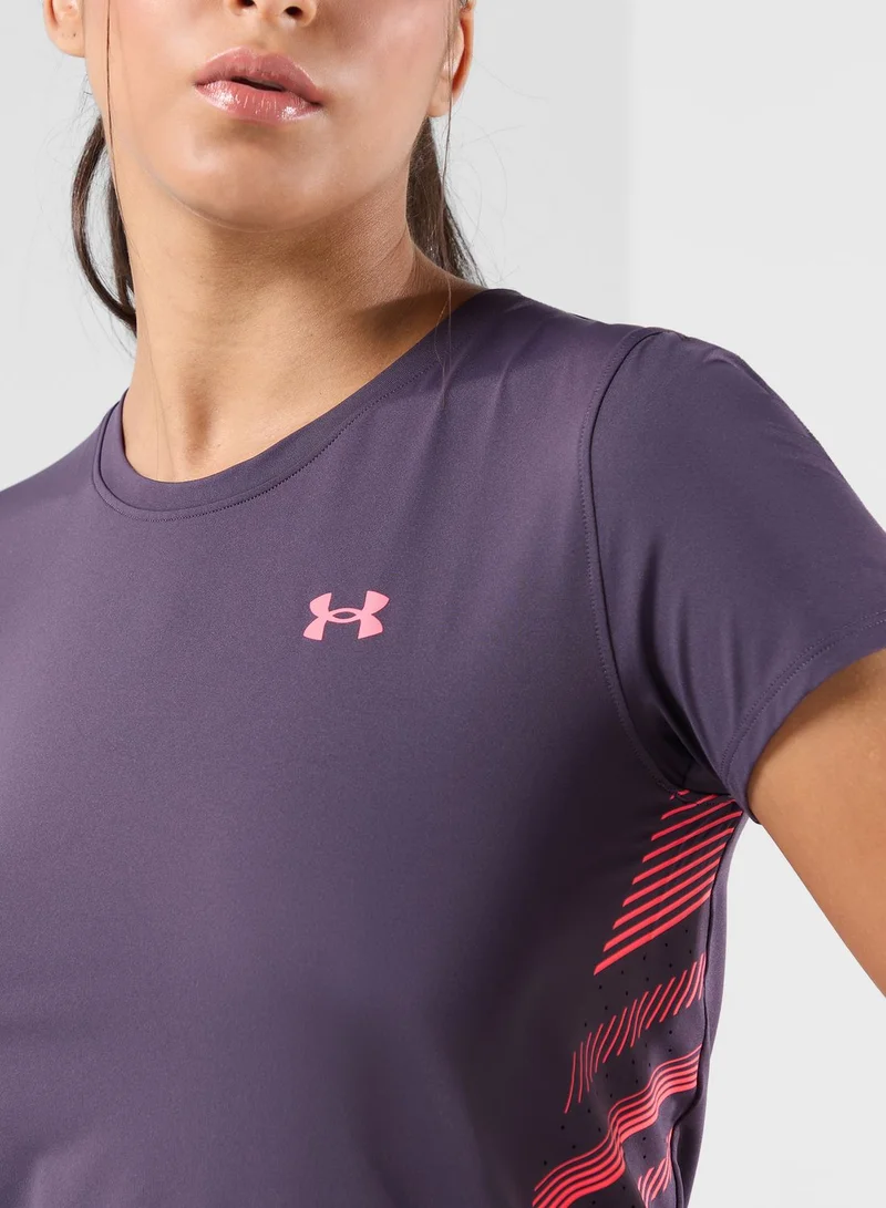 UNDER ARMOUR Iso-Chill Laser T-Shirt