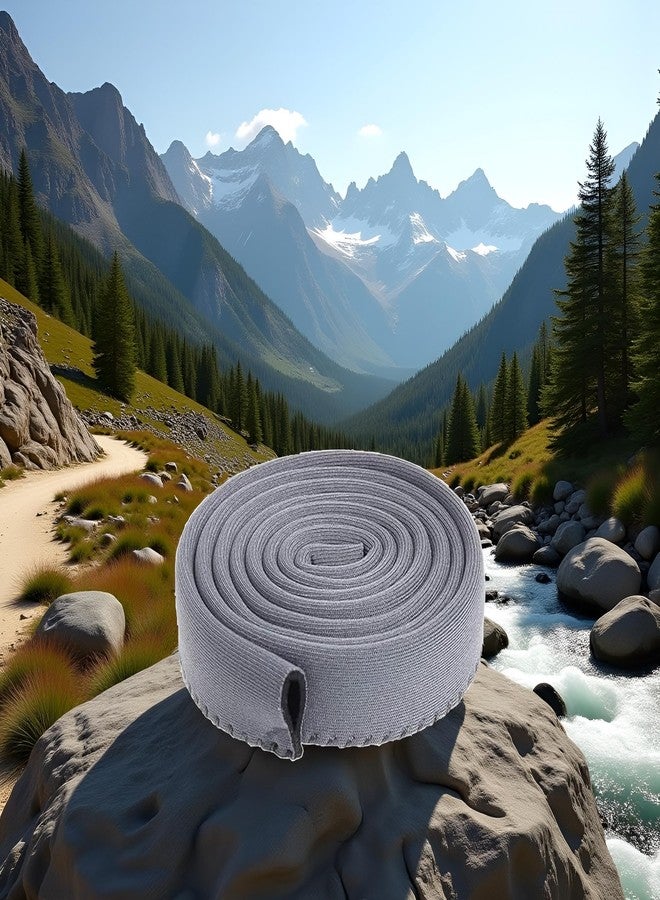 WaigN Grey Hydration Bladder Tube Sleeve,Water Bladder Tube Cover Hydration Tube Sleeve Insulation Hose Cover,Running Cycling Water Bag Tube Thermal Hose Cover Accessories - Image 5