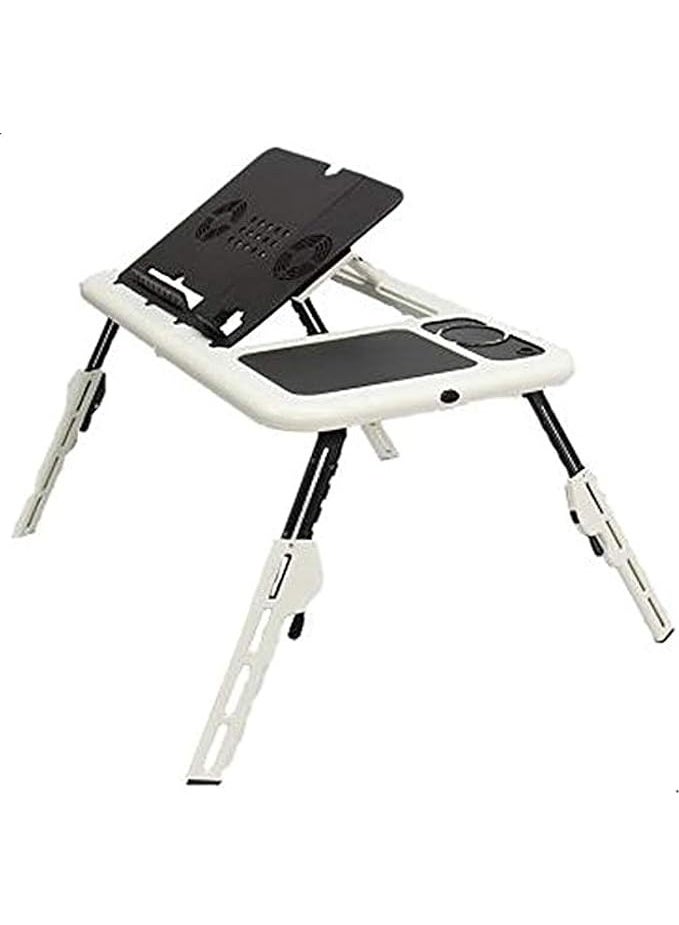 Cooling E-Table – Portable Laptop Cooling Desk (4.6cm) – Lightweight, Foldable & Adjustable Table for Daily Use