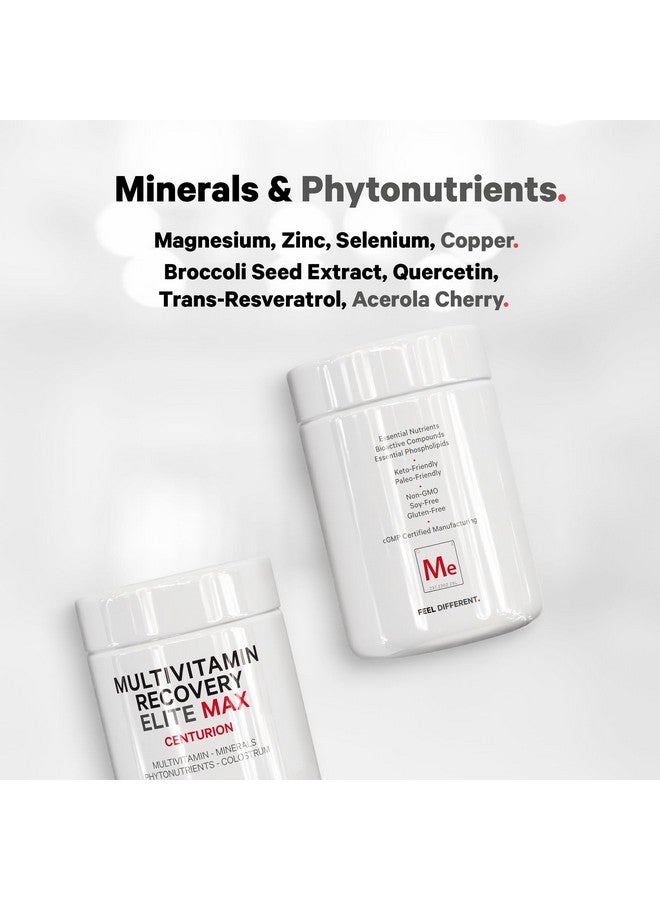 Codeage Multivitamin Recovery Elite Max Supplement - Vitamins A, C, D, E, B-Complex, Essential Minerals, Antioxidants, Colostrum, Phytonutrients, Pantethine, Non-GMO, Sport Multivitamins - 90 Capsules - Image 5