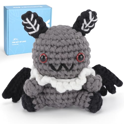CrochetBox Crochet Kit for Beginners Adults - Starters Crochet Kit, Beginners Crocheting Kitting for Adults Teen, Craft Gifts with Crochets Yarns, Hook, Step-by-Step Video, Instruction - Image 1