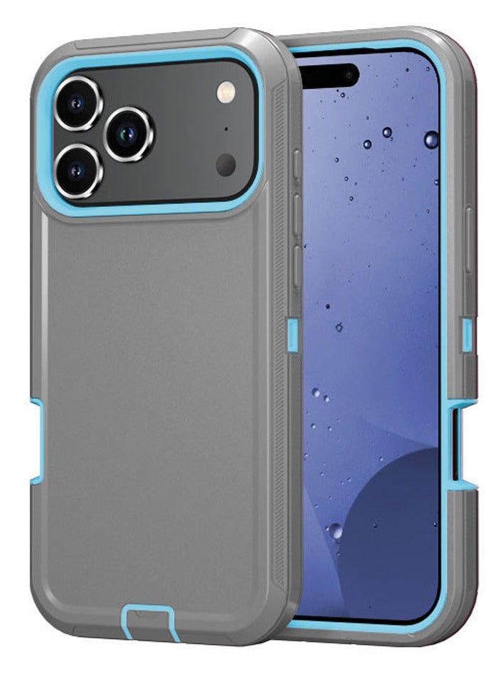 general Designed for iPhone 17  Pro Max Case, 3 Layers High Grade Full Body Protection,【Without Screen Protector】【Dustproof Port Protection】 Shockproof Rugged Non Slip Hard Cover for iPhone 17  Pro Max