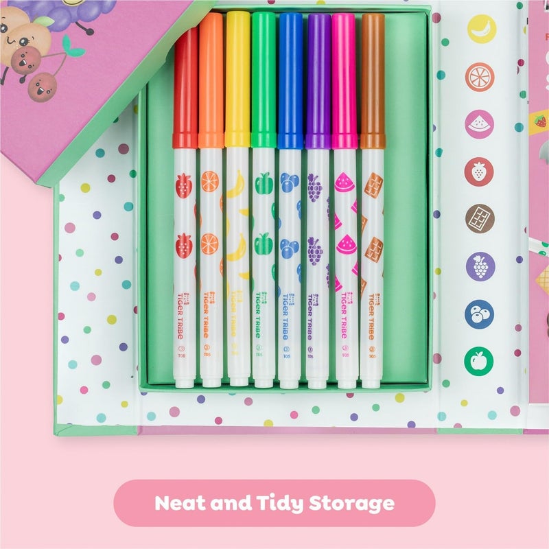 Tiger Tribe Fruity Cutie Scented Coloring Set - Image 5