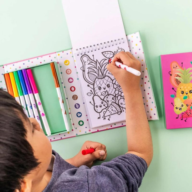 Tiger Tribe Fruity Cutie Scented Coloring Set - Image 2
