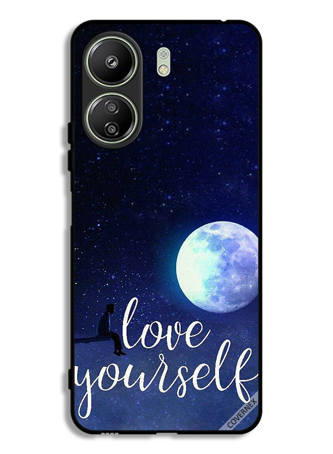 Covernex Xiaomi Redmi 13C Protective Case Cover Love Yourself - Image 1
