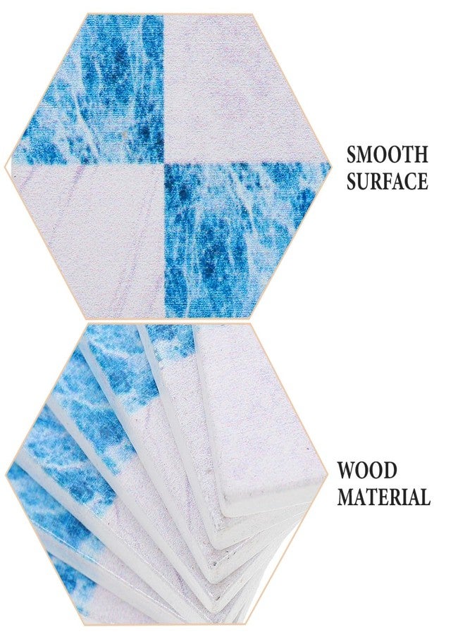 Alasum Mini House Floorboards Decorative Tiny Wood Floor Sheets 1.18In Dollhouse Flooring Tiles 18Pcs Set for DIY Miniature Scenes and Creative Mini Flooring Decors - Image 2