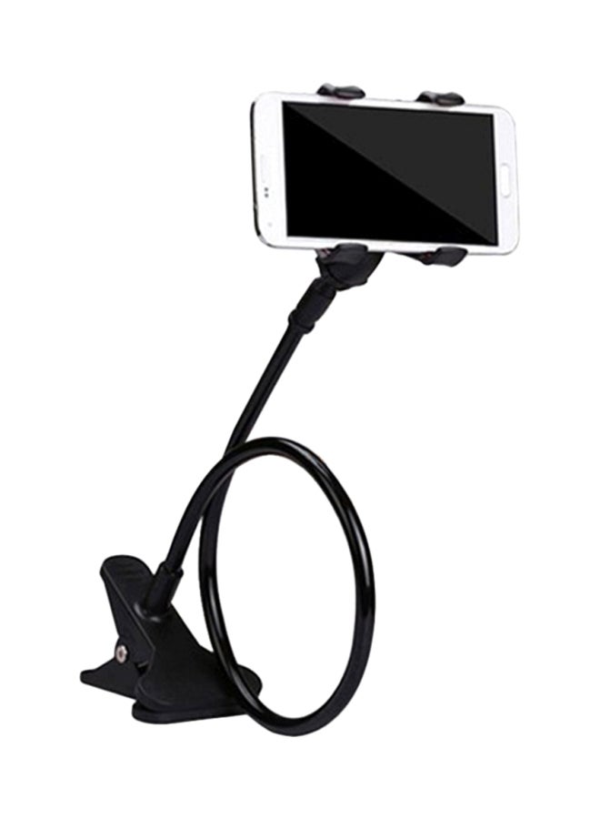 Flexible Long Arm Mobile Phone Holder Black