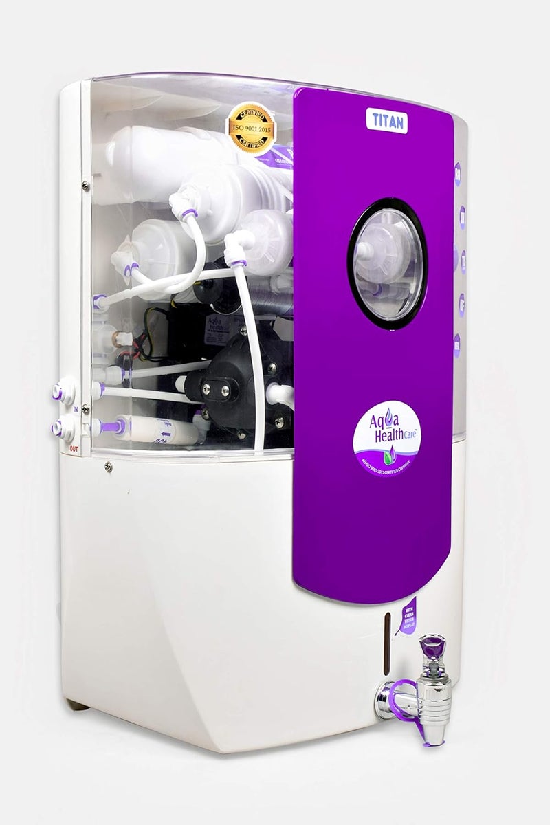 WHOLER Aqua Health Care ROUVTDSUFMIN Controlled Multi Stage 12 Liter Storage Capacity PURPLE - Image 2