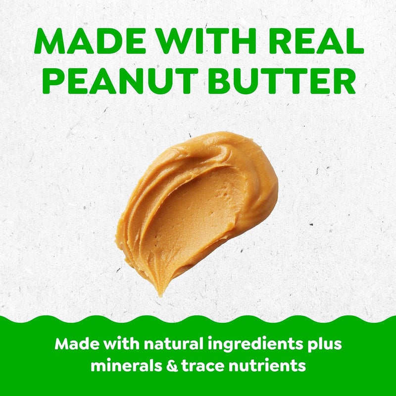 جرينيز حزم صغيرة من Greenies للكلاب، وجبات لينة، تحتوي على زبدة فول سوداني حقيقية، عبوة وزنها 3.2 أونصة (30 وجبة). - Image 4
