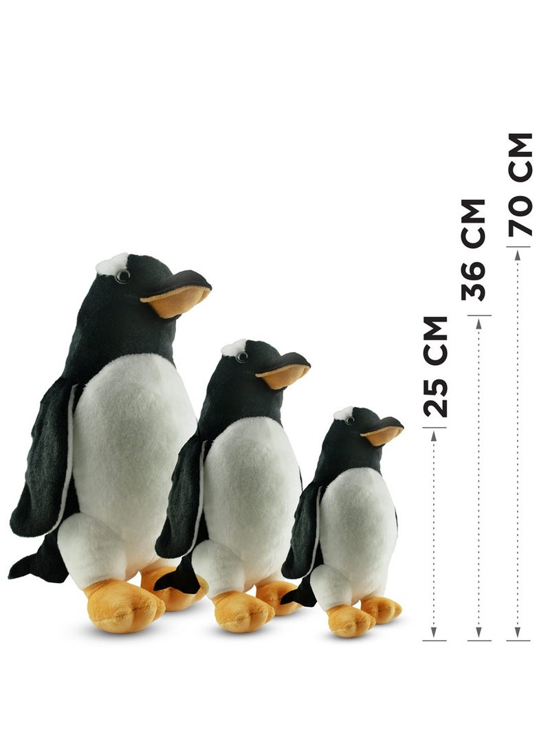MAD TOYS Emperor Penguin Cuddly Plush Animal Soft Toys Cute Sea Creature Plushy for 1+ Year  - Image 4