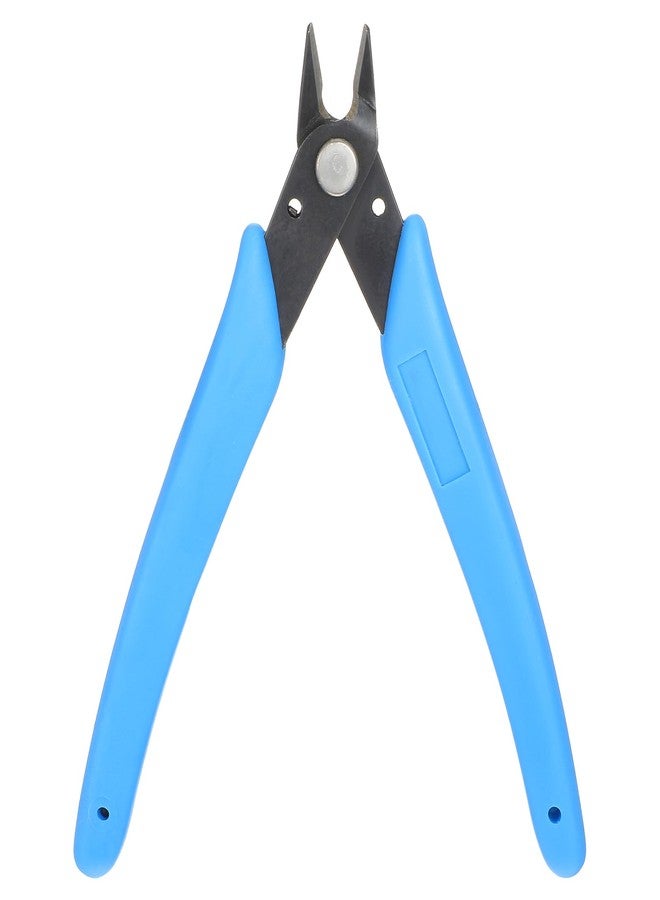Eldraqth Nail Art Decorations Remover DIY Tool Stainless Steel Nail Art Scissors Rhinestone Remover Metal Chain Cutter Professional Nipper Cutter Scissors Manicure Accessory 5" Diagonal Pliers - Image 1