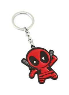 نيبمينينت سلسلة مفاتيح معدنية بتصميم من أنمي "Deadpool" 