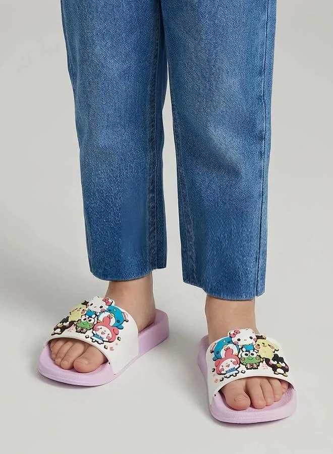 Styli Girls Hello Kitty and Friends Character Slides