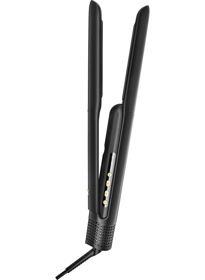 Rush Brush X6 Air Pro Hair Straightening Iron Black - Image 5