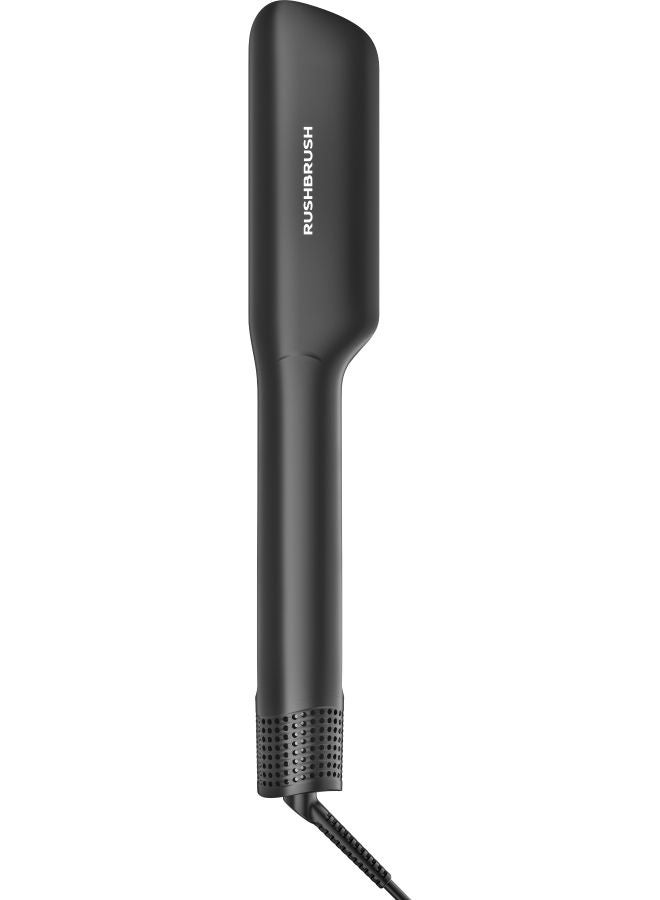 Rush Brush X6 Air Pro Hair Straightening Iron Black - Image 3