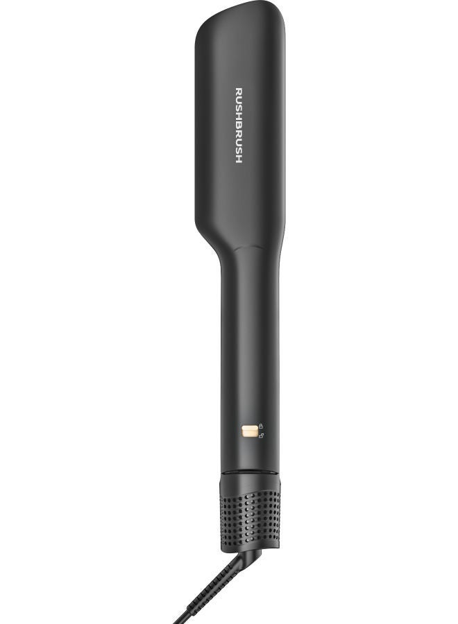 Rush Brush X6 Air Pro Hair Straightening Iron Black - Image 4