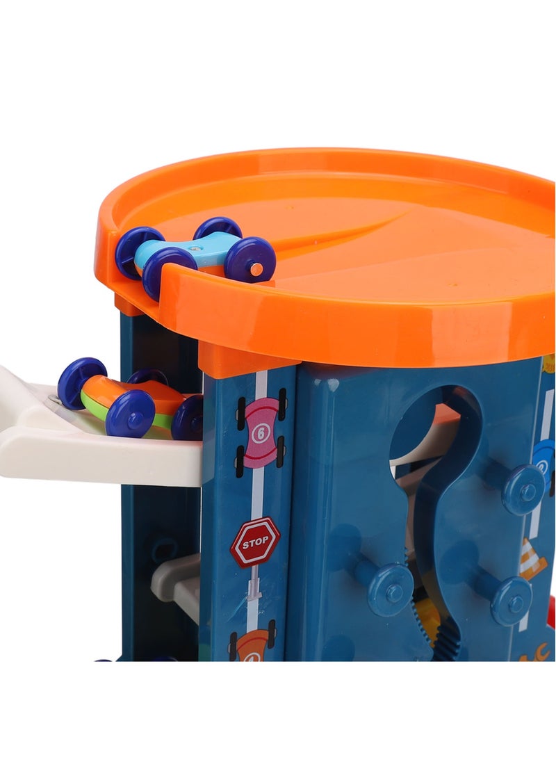Velaurs Glide Rail Car Toy Toddlers Ramp Gliding Racing Assembly Track DIY Set with Accessories  - Image 3