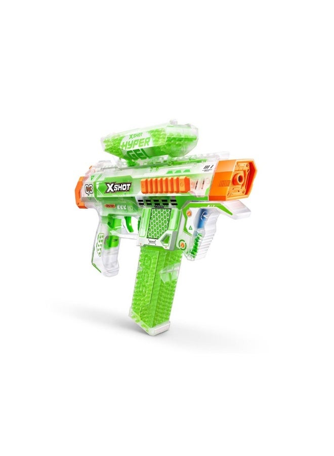 X-Shot Glow Hyper Gel Motorized Nightstrike Medium Blaster with 5,000 Gel Pellets & Eye Gear - Image 3