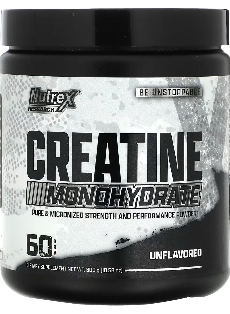 نورتكس ريسيرش كيرياتين مونوهايدريت، بدون نكهات، 10.58 أونصات (300 جم) - Image 1