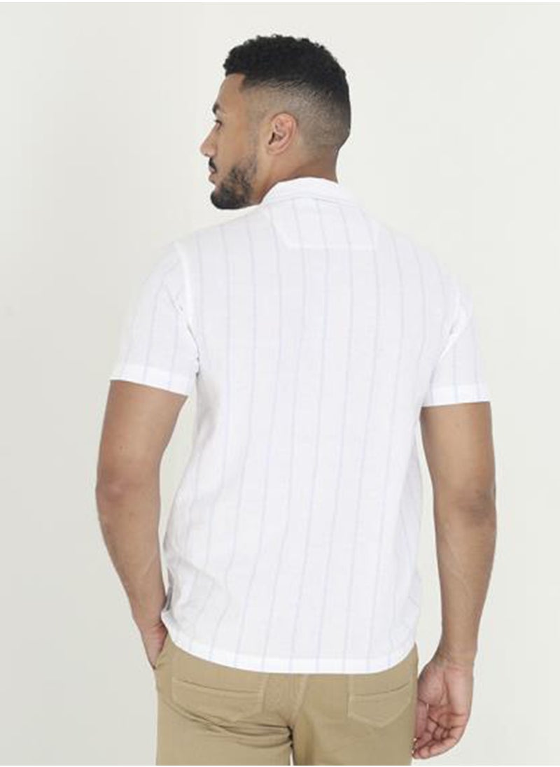 BRAVE SOUL Casual Striped Shirt  - Image 3