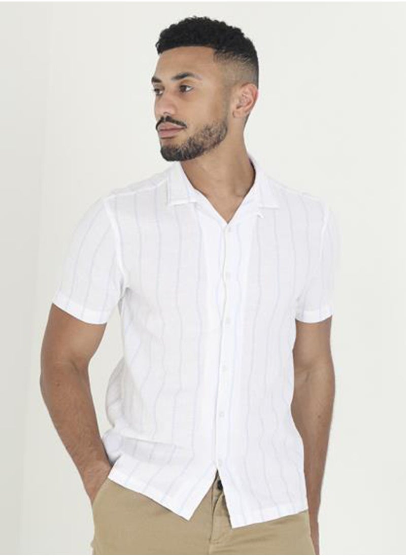 BRAVE SOUL Casual Striped Shirt  - Image 2