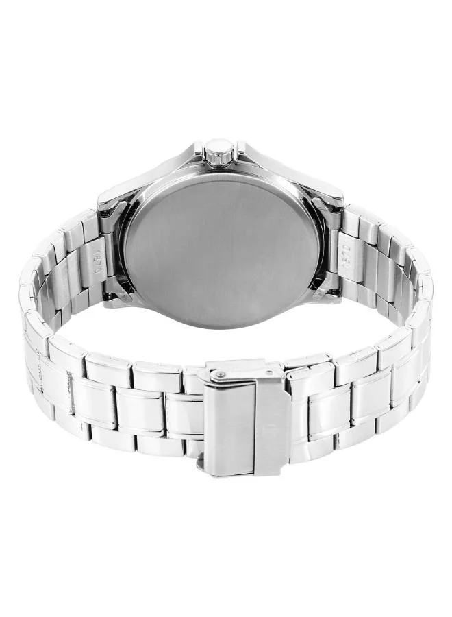 TITAN Men Analog Display Watch With SS Stainless Steel Strap - 10038SM01