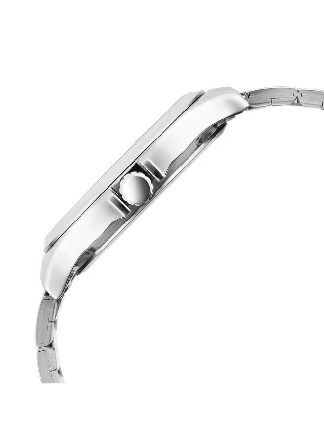 تيتان Men Analog Display Watch With SS Stainless Steel Strap - 10038SM01