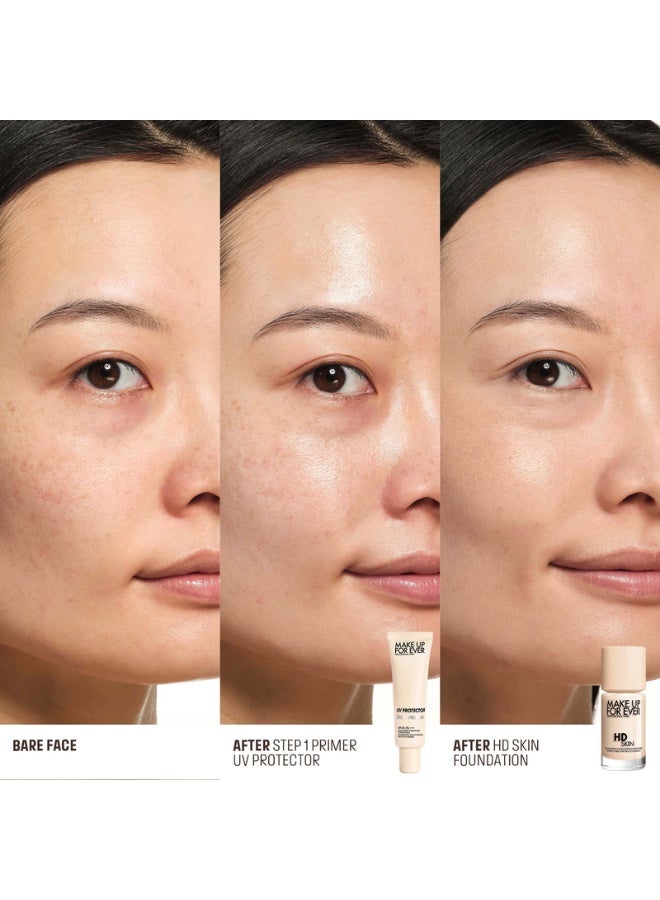 MAKE UP FOR EVER Step 1 Primer UV Protector SPF50+ – Hydrating Makeup Base & Sunscreen Primer - Image 4